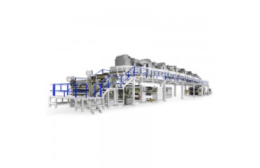 新能源石墨烯導電材料電磁屏蔽膜涂布機雙工位收卷