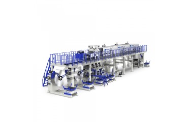 非晶鐵芯硅鋼帶材涂布機光柱膜鍍鋁膜金屬箔材濕法涂布復合機